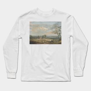 A Distant View of Maidstone, from Lower Bell Inn, Boxley Hill by Paul Sandby Long Sleeve T-Shirt